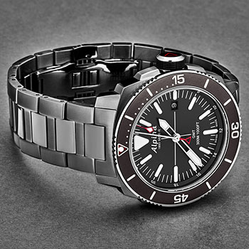 Alpina Seastrong Diver Men's Watch Model AL247LGG4TV6B Thumbnail 2